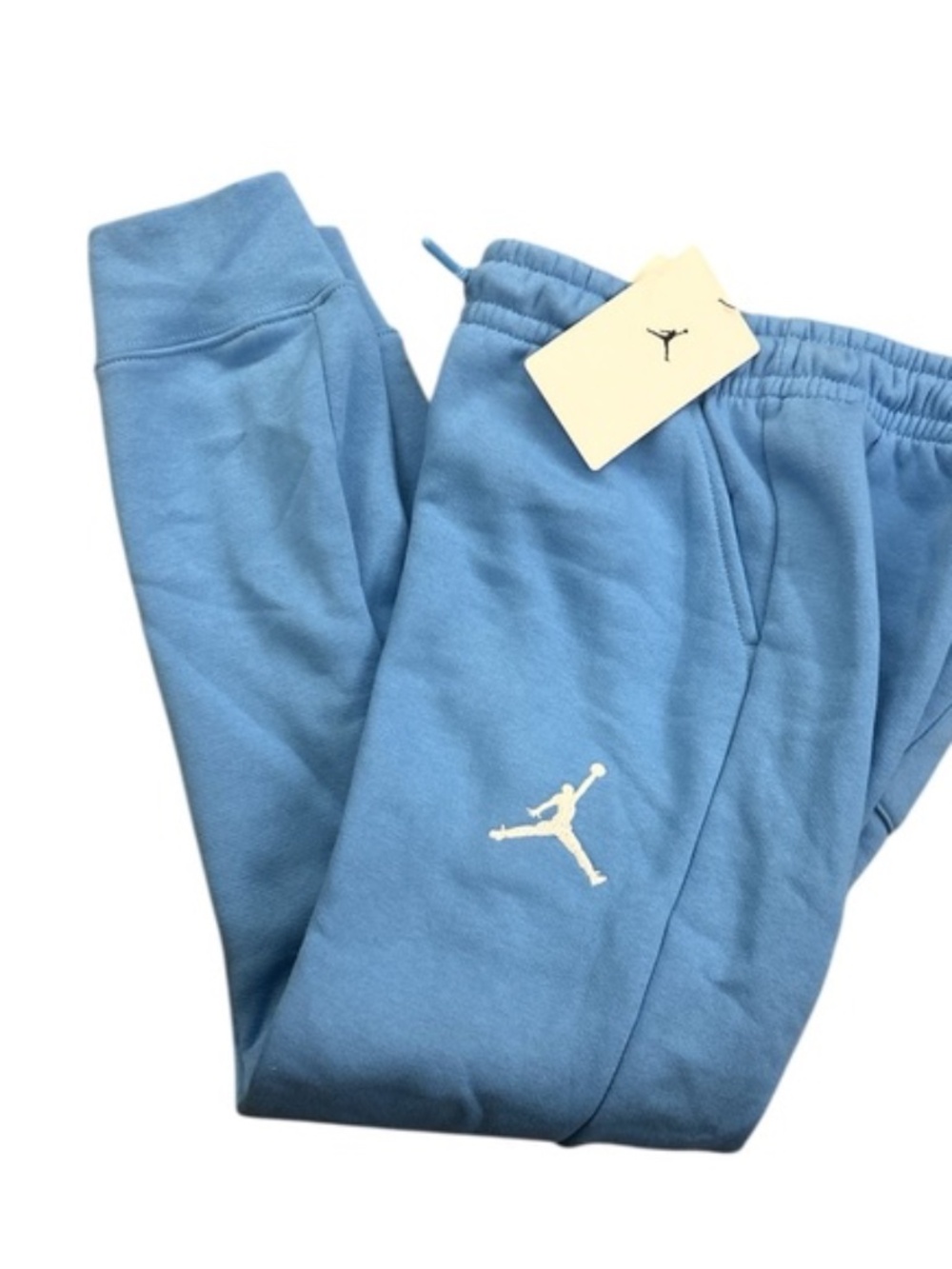 Jordan Kids University Blue Jumpman Fleece Jogger Sweatpants 10/12